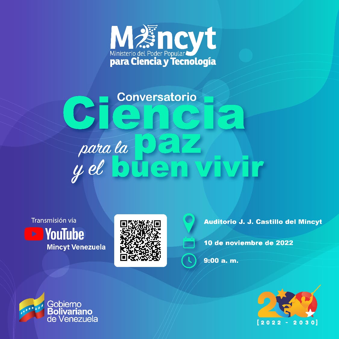 Conversatorio “Ciencia para la Paz y el Buen Vivir”