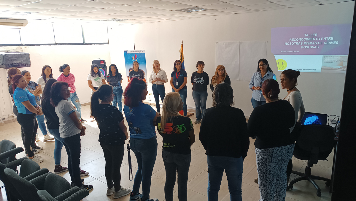 Taller Reconocimientos entre nosotras mismas de claves positivas