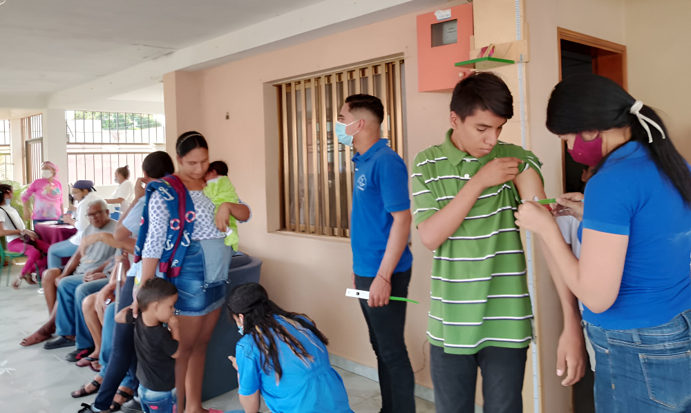 Jornada de Salud en Urbanización Andrés Bello estado Bolívar