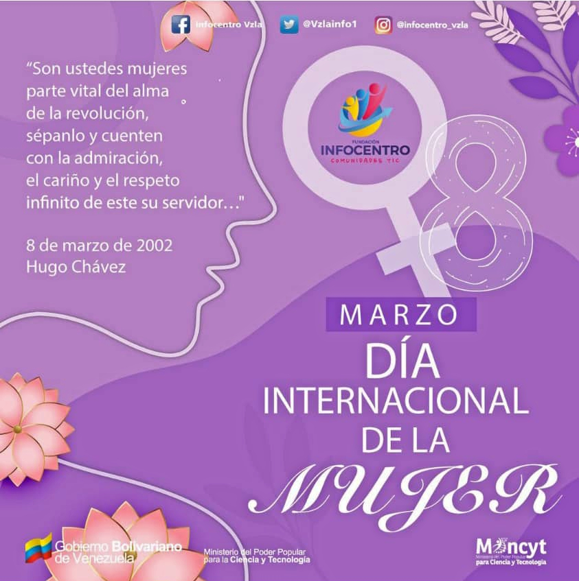 8 de marzo Día Internacional de la Mujer