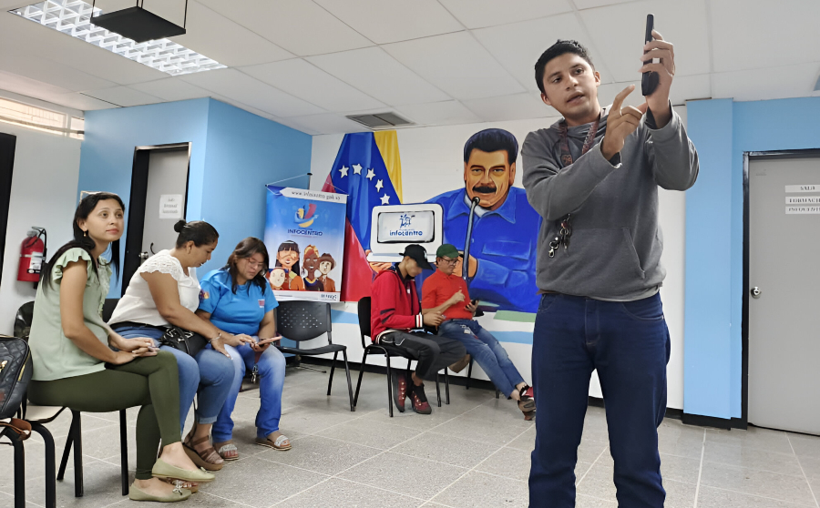 Infocentro Apure realizó Taller de Edición de Video con Teléfonos Inteligentes con la aplicación “Capcut»